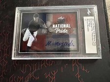 2021 Leaf Metal Proof 1/1 National Pride Black Auto Manuel Mercedes Giants