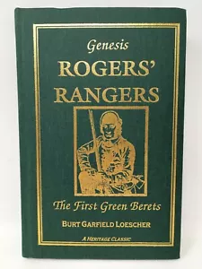 Genesis Rogers' Rangers The First Green Berets - Burt Garfield Loescher Reprint - Picture 1 of 10