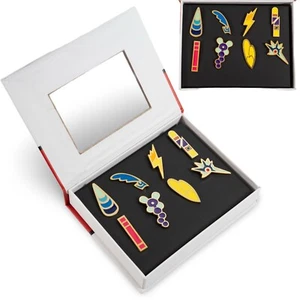 Pokemon Cartoon Anime All 8 Unova Gym Badges Gen. 5 for Cosplay - Collector Box - Picture 1 of 6
