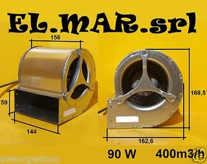 Ventilatore Centrifugo Motore elettrico 90 W aspirazione doppia 230V Monofase - Foto 1 di 1