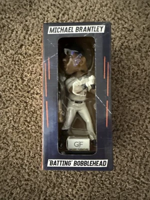 Bobblehead de bateo Michael Brantley 2019 SGA Houston Astros 2019 raro Foto 1 de 4