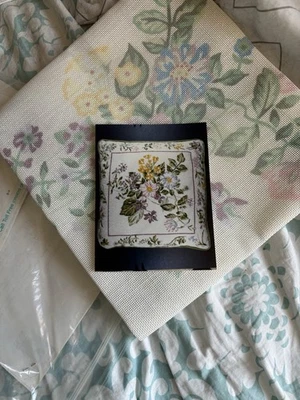 RARO Kit de punta de aguja Jardín Shakesperiano Nuevo de Lote Antiguo Foto 1 de 4