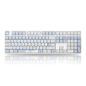 Walking cat mechanical keyboard 108 keys Perfect gift for girlfriend - Photo 1/3