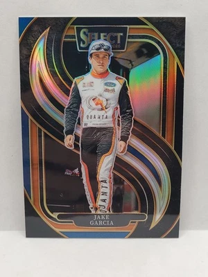 2025 Select Racing NASCAR Jake Garcia #232 Black And Blue Prizm Trackside /49 - Image 1 of 2