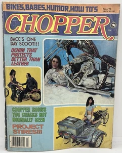 RIVISTA UOMO CHOPPER MOTO BIKER AUTUNNO 1978 Contenuto per adulti - Foto 1 di 2