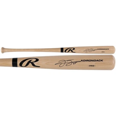 Frank Thomas Chicago Cubs Signed Blonde Rawlings Pro Bat - Image 1 of 3