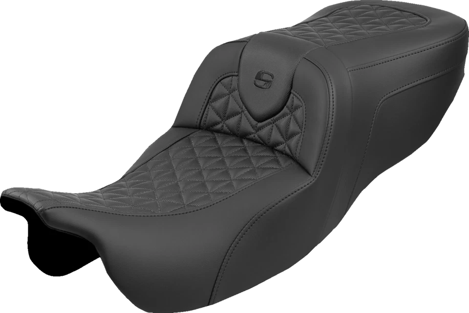 Asiento de gel Saddlemen Roadsofa Tri-Gripper para Harley Freewheeler RG3 2015-2025 Foto 1 de 1