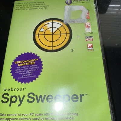 Spy Sweeper {2003-2005 Webroot Software Inc., Windows '98.2000, XP, Me - Image 1 of 2