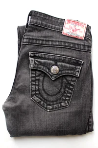 True Religion Billy Big T Damen Jeans Straight W29 L34 mittelgrau LEVH956 - Bild 1 von 13