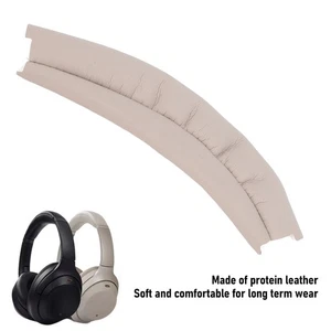 Headphone Headband Cushion Headphone Headband Pad Protein Leather For WH 1000XM4 - Picture 1 of 12