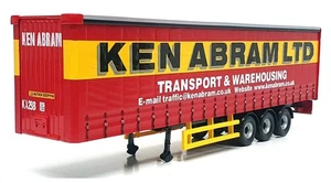 Corgi 1/50 Scale CC13907 - Curtainside TRAILER ONLY (Ken Abram Ltd.) - Picture 1 of 5