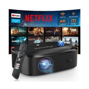 ELEPHAS W1K Projecteur WiFi 4K - Netflix, 100K+ Applications, Bluetooth - Photo 1 sur 7