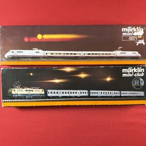 Märklin Mini Club Z 8871 treno del ghiaccio - 8101 - motori e luci non funzionano su entrambi - Foto 1 di 7