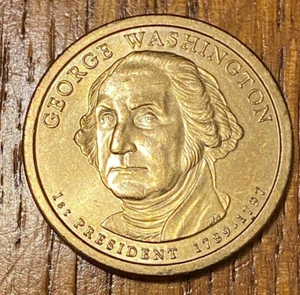 2007 D George Washington $1 coin circulated - Picture 1 of 2