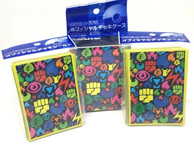 Pokemon ENERGY color Symbols Sleeves 64pcs Set Shield Hüllen Deck Box Case Jp - Bild 1 von 4