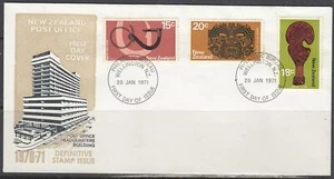 Nueva Zelanda 450-2 FDC - 1971 cuestiones definitivas - Imagen 1 de 1