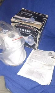Standard Horizon Marine Hailer Horn 220SW 5" White Round NEW in Box - Picture 1 of 4