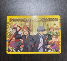 Persona 4 Trading Card P4 SP 01 Yu Narukami Yosuke  Yukiko Chie