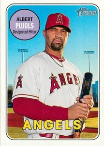 Albert Pujols 59 2018 Topps Heritage - Picture 1 of 2