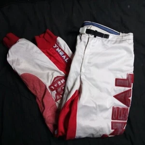 Vintage O'Neal Jumpin Jack Flash USA Racing Pants - Picture 1 of 8