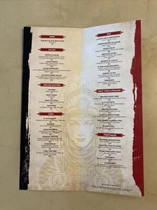 Wynwood Walls Kitchen & Bar Art Basel Menu Shepard Fairey Obey Peace Goddess - Picture 1 of 6