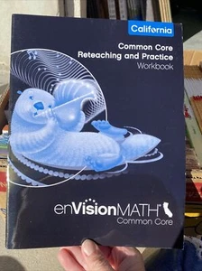EnVision Math CA Common Core Grade 3 Reteaching and Practice Workbook (BC2) - Picture 1 of 5