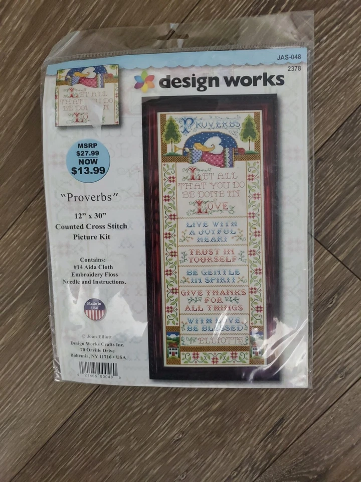 Design Works Counted Cross Stitch Kit Glamour 2495