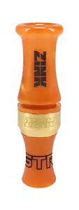 NEW Zink Calls Greentop Rocker GTR Acrylic Mallard Duck Call-Orange Marbleade - Picture 1 of 6