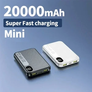 20000mAh Power Bank 22.5W PD Fast Charging Small Portable Charger For Cell Phone - Picture 1 of 15