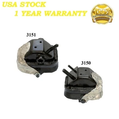 2PCS FRONT MOTOR MOUNT FIT 2003-2006 Ford Expedition, Lincoln Navigator 5.4L - Image 1 of 4