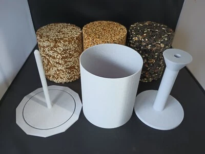 Large Seed Log Mold Kit! Make Your Own Amazing Seed Logs For Feeding The Birds! - Image 1 of 4