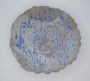 Handmade Slab Clay Art Pottery Plate - Picture 1 of 19