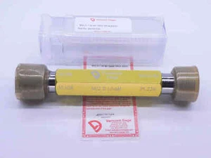 NEW M32 X 1.5 6H VERMONT THREAD PLUG GAGE 32 GO NO GO P.D.'S = 31.026 & 31.226 - Picture 1 of 4