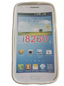 Funda de plástico blanco Samsung Galaxy Core I8260 - Imagen 1 de 2