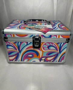 70s Groovy Pet ID Travel Case Doggie Meds and Boarding Luggage Retro Chic NEW - Bild 1 von 11