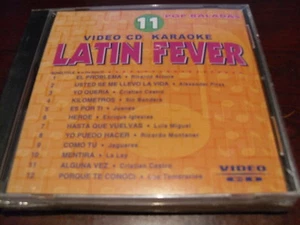 LATIN FEVER KARAOKE VIDEO CD VCDLF-011 VOLUME 11 POP BALADAS 12 TRACKS - Picture 1 of 1
