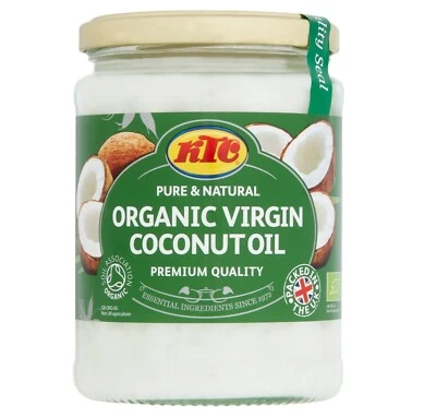 Organic Virgin Coconut Oil Pure & Natural Premium Quality KTC 500ML - Image 1 of 4