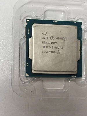 Intel Xeon E3-1240 v5 3.5 GHz LGA 1151 Server CPU Processor SR2LD - Image 1 of 2