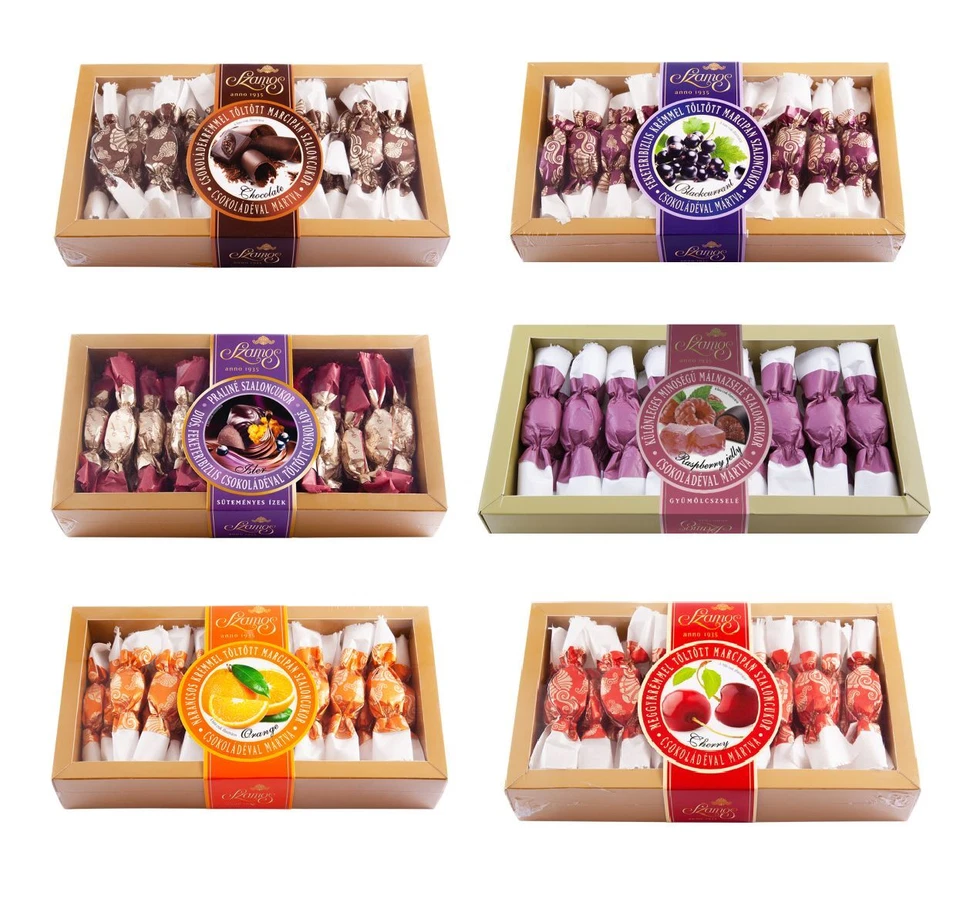 Szaloncukor * cioccolatini di Natale * SZAMOS * varie varietà