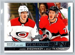 2018-19  Upper Deck Hockey Young Guns - Pick From List