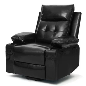 Power Lift Chair for Elderly ,Recliner Chair with Heating and Massage, Leather - Picture 1 of 37