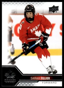 2022-23 Upper Deck Team Canada Juniors Sarah Fillier #45