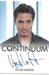 Victor Webster as Carlos Fonnegra Autograph in Continuum Auto - Picture 1 of 2