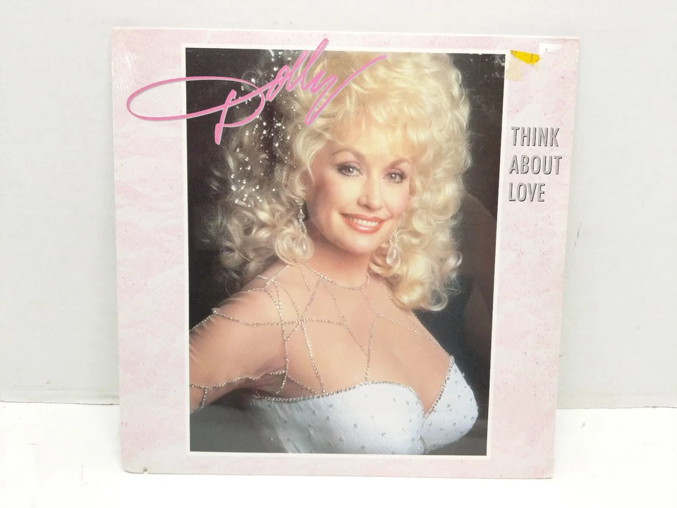Dolly Parton Think About Love Original 1986 Vinyl LP RCA- Victor SEALED! - Image 1 of 3