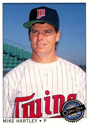 1993 O-Pee-Chee Premier Mike Hartley Minnesota Twins #67 - Image 1 of 2