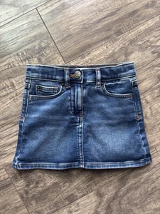Kids Toddler Girl 3T 3 J Crew Crewcuts Denim Jean Mini Skirt - Picture 1 of 2