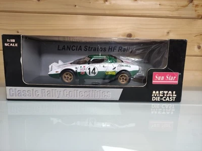 1/18 scale Sun Star 4501 Lancia Stratos HF Rally 1st Monte carlo Rally 1975 - Image 1 of 4