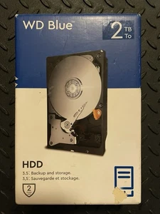 Western Digital WD Blue 2 TB HDD WDBH2D0020HNC-NRWM 3.5" Backup and Storage - Picture 1 of 3