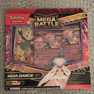 New Pokemon TCG Mega Battle Deck Mega Diancie EX Sealed Box  - Picture 1 of 2