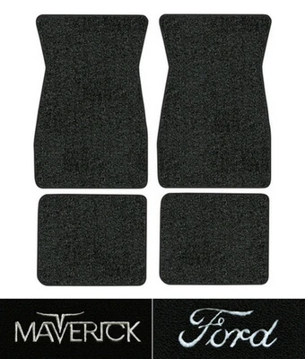Alfombrillas Ford Maverick 1970-1973 - 4 piezas - bucle Foto 1 de 4